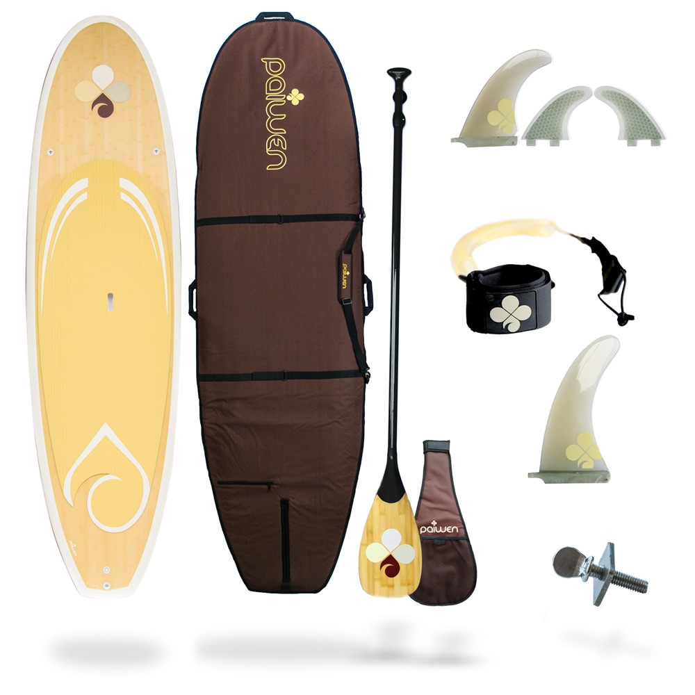  buy all around lightweight bamboo paddle board for women 